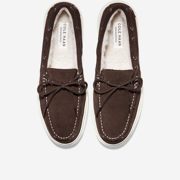 Cole Haan Men\'s GrandPro Rally Dark Brown Suede Moccasin-Shoe 11.5M NIB main image 4